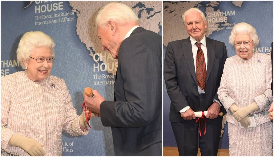 Attenborough od kraljice dobio nagradu za seriju 'Plavi planet'