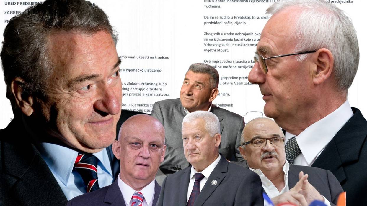 Zdravko Mustač Josip Perković Ante Gotovina predsjednik Zoran Milanović  pismo pomilovanje Ante Nobilo | 24sata