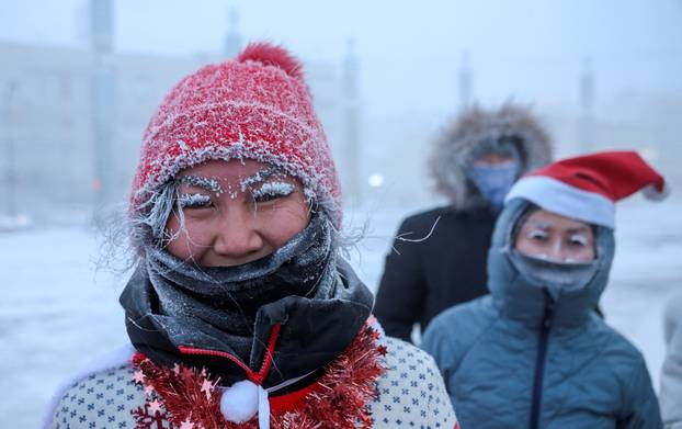 New Year's Eve race in Russia's Yakutsk