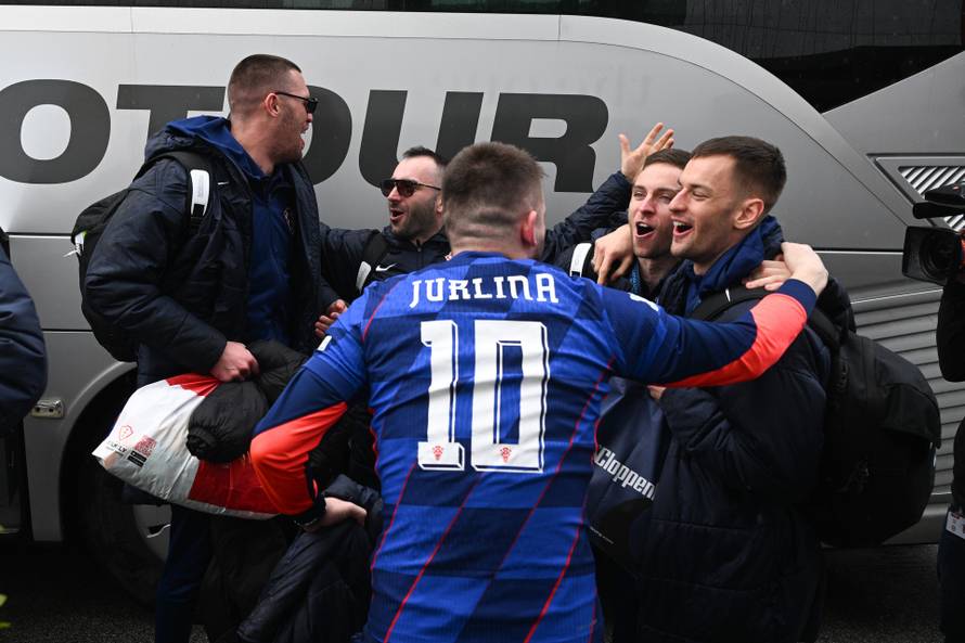 Velika Gorica: Doček hrvatske futsalske reprezentacije koja je osvojila brončanu medalju u Ljubljani
