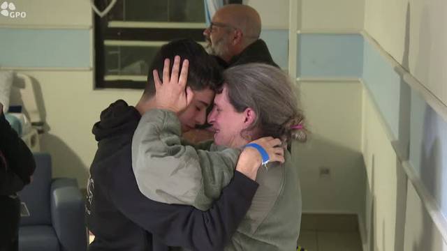 Freed hostage family released on Saturday reunite in Israel