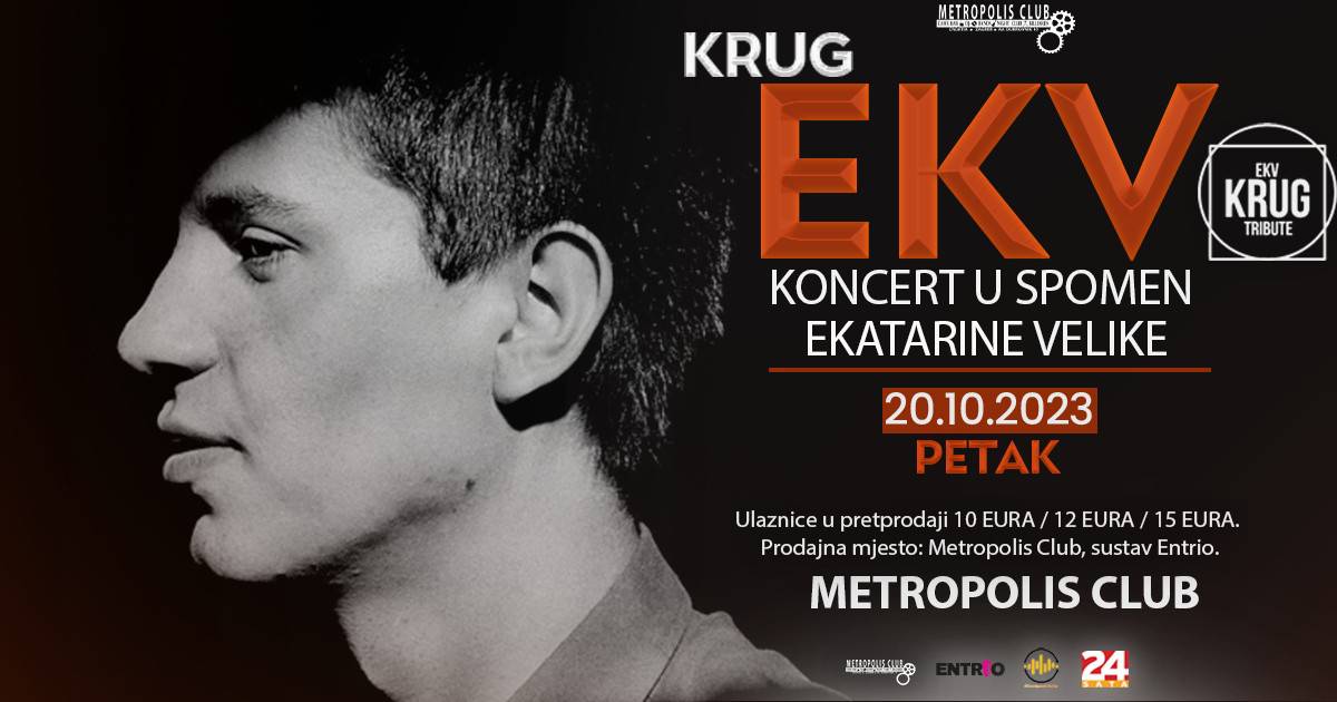 Nezaboravljeni zvuk Ekaterine Velike: Bend Krug ponovo će imati koncert u Zagrebu