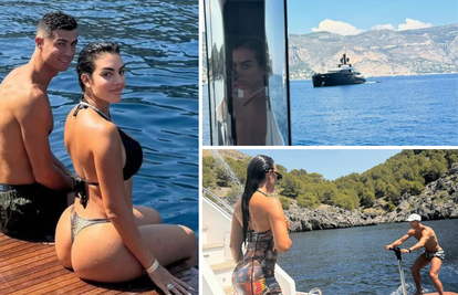 Georgina i Ronaldo mazili se na superjahti, a onda je stigao goli par i prepustio se strastima...