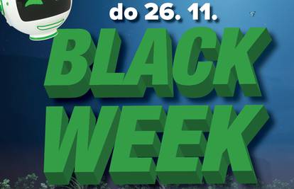 BLACK WEEK je stigao na Pevex.hr!