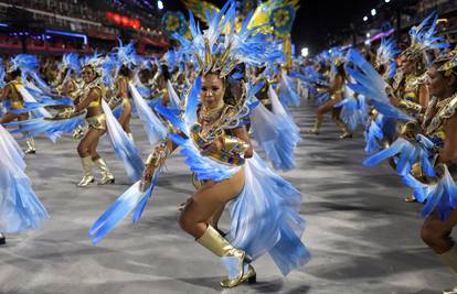 Carnival magic descends on Rio as second night of elite samba schools lights up the Sambadrome, in Rio de Janeiro