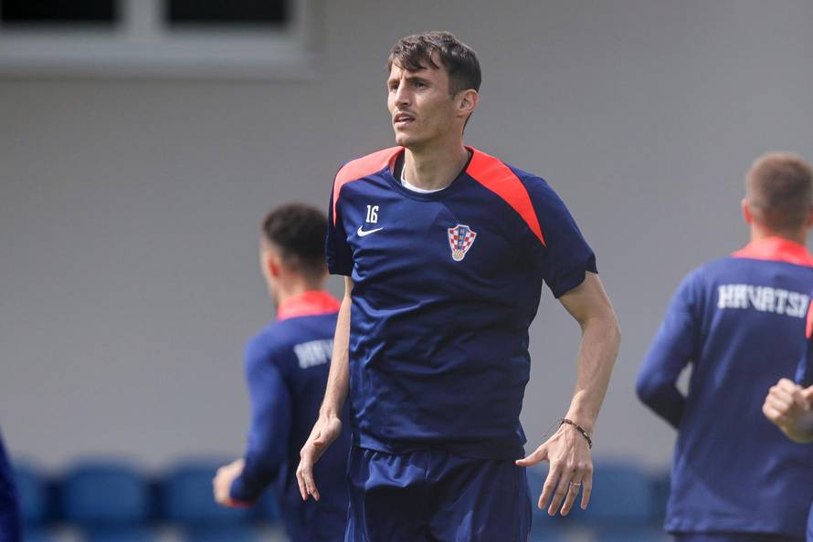 Neuruppin: Trening hrvatske nogometne reprezentacije