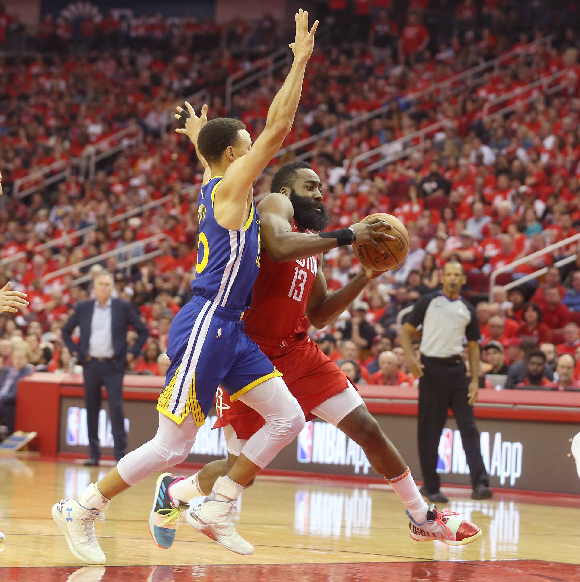 NBA: Playoffs-Golden State Warriors at Houston Rockets