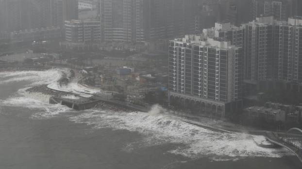 Super Typhoon Ragasa in Hong Kong