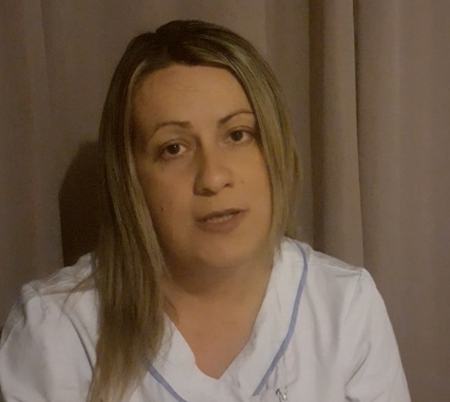 'Skrivam suze. Držim ih za ruku i govorim im da budu hrabri...'