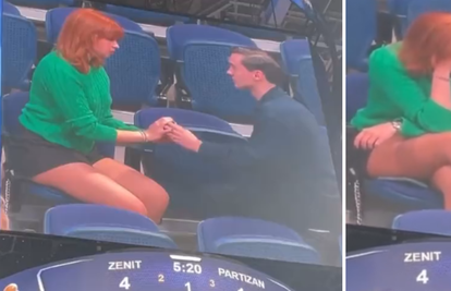Zaprosio djevojku na utakmici Partizana, ona ga odbila!