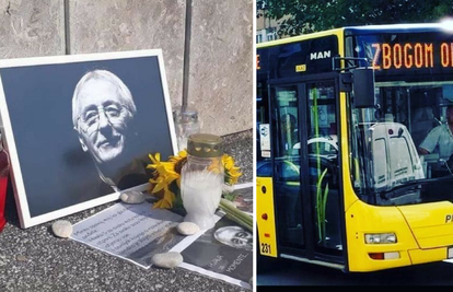 Split oplakuje velikana: Na bus stavili natpis 'Zbogom Olivere'
