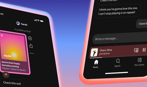 Spotify uvodi poruke, nadaju se da će to privući nove korisnike