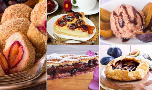 5 recepata za deserte od šljiva: Cheesecake, hrskava pita, fini tart, knedle i sladoled