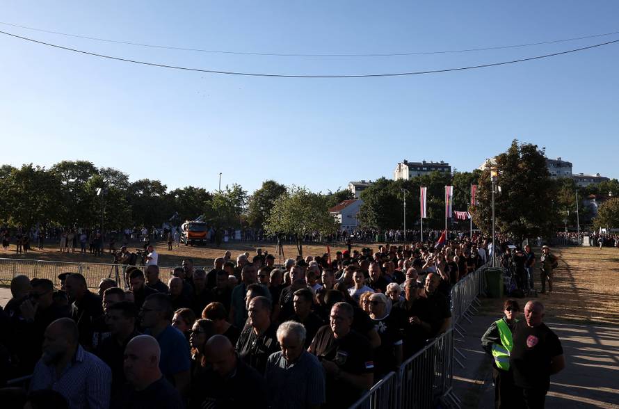 The body of former Bosnian Serb wartime general Ratko Mladic lies in state at the Church of St. Luke, in Belgrade