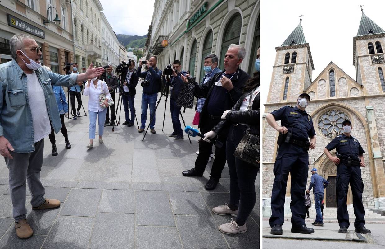 Prosvjed zbog mise za Bleiburg koja bi trebala biti u Sarajevu