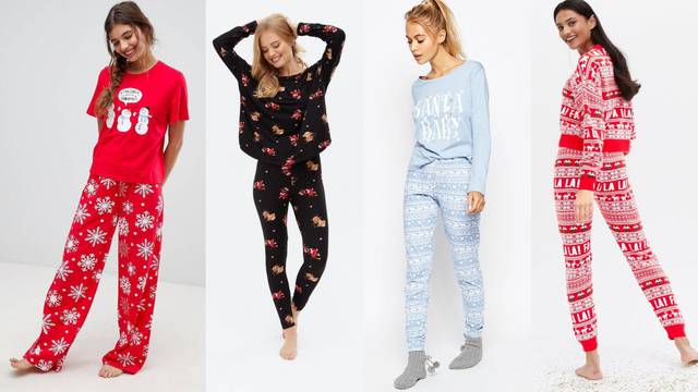 Božićne pidžame: Stilski hit za opuštanje na kauču pod dekom