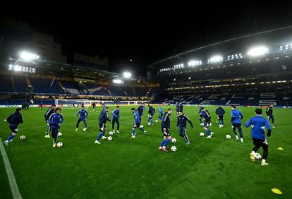 FOTO Dinamovci odradili trening na kultnom Stamford Bridgeu