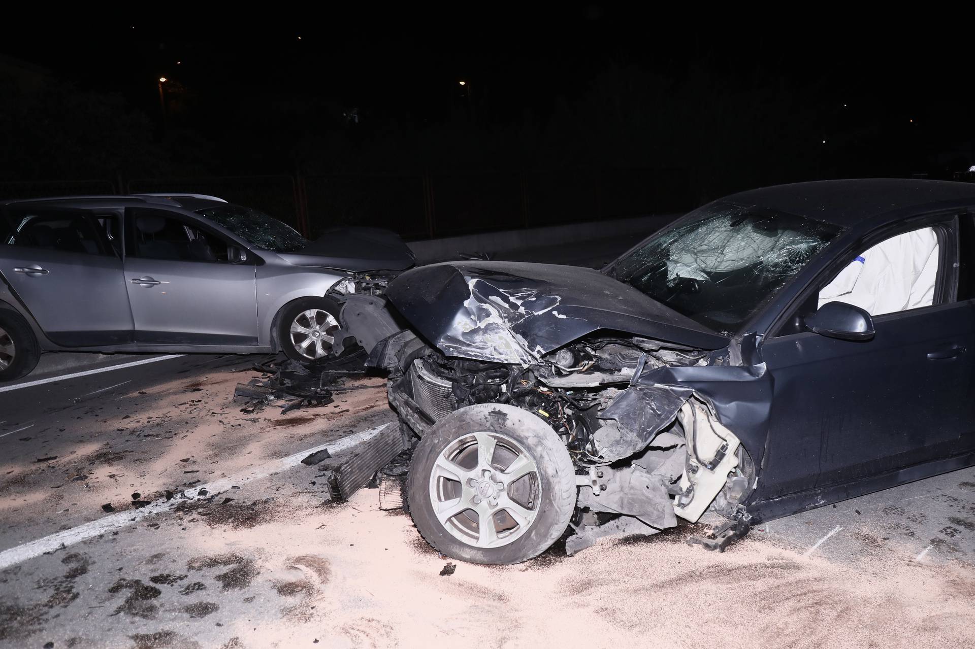 Split: U prometnoj nesreći na križanju Solinske ulice i Vranjičkog puta sudjelovala dva osobna vozila, ima ozlijeđenih