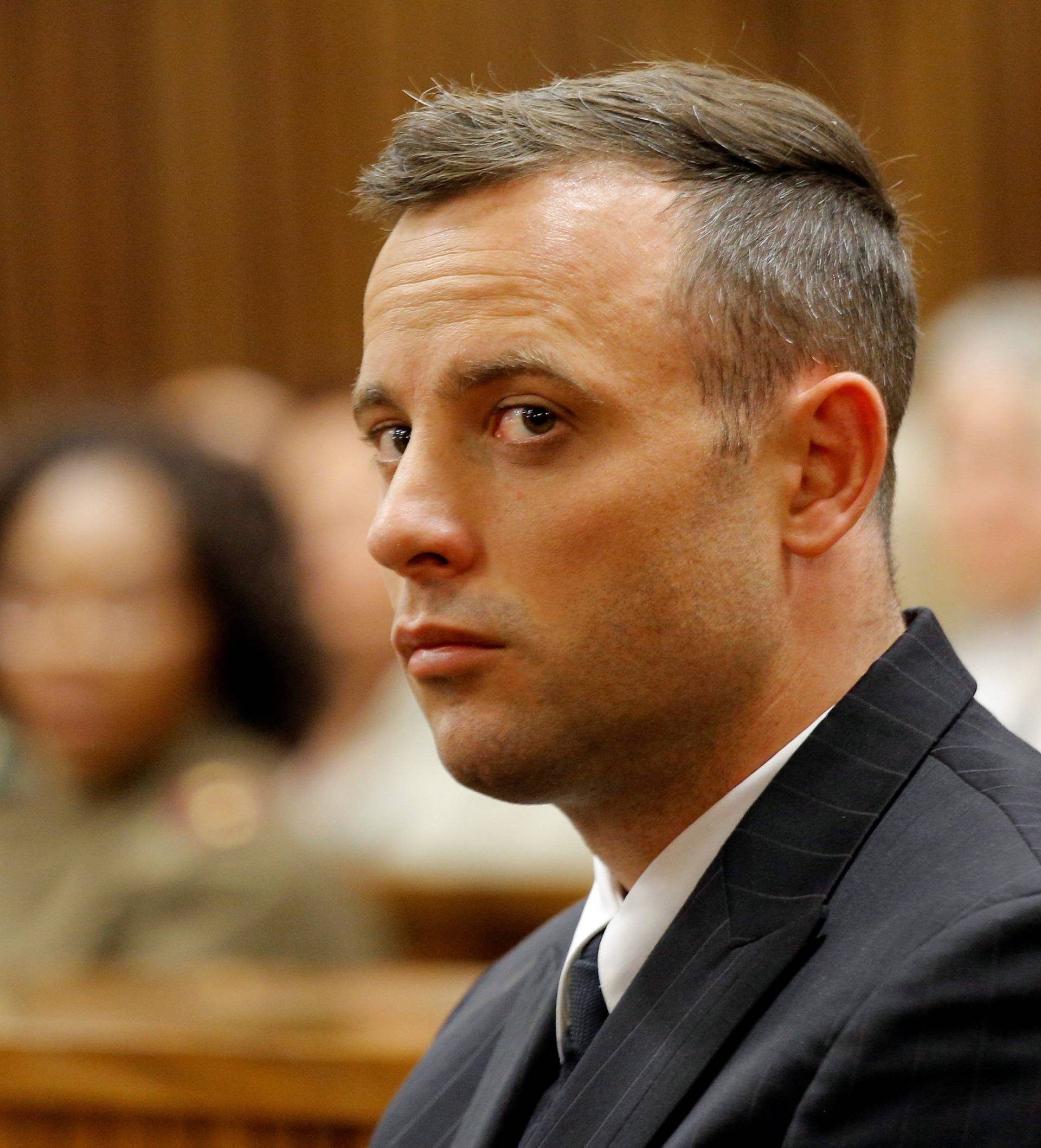 Former Paralympian Oscar Pistorius appears for sentencing for murder of Reeva Steenkamp at the Pretoria High Court