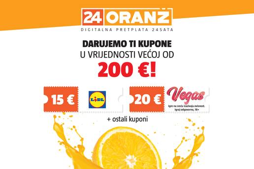 Zgrabi Oranž za samo 12 € i dobivaš 281 € vrijednih kupona među kojima je Vegas Casino!