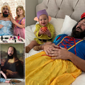 Tata iz snova: Zajedno sa svojim kćerkicama snima urnebesno smiješne i preslatke fotografije
