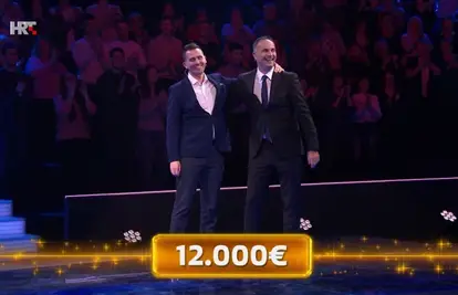 Marin u 'Superpotjeri' nadigrao četvoricu lovaca u posljednjoj sekundi i osvojio 12.000 eura