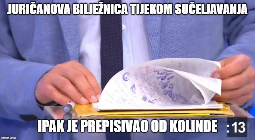 Motaj kablove:  Zoki kopa nos, Đapić zaspao, Škoro se znoji...