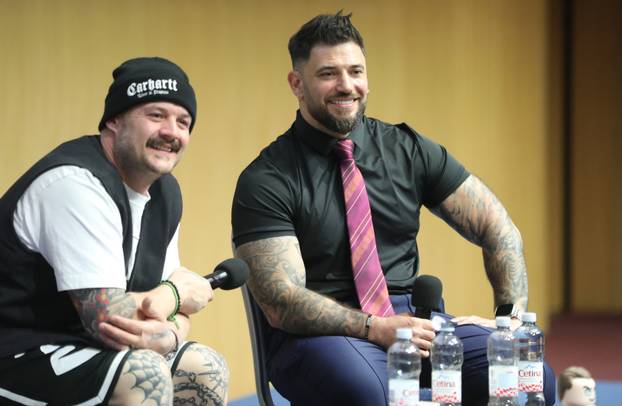 Zagreb: Glumci Josh Herdman i Stainslav Yanevski posjetili Sferacon