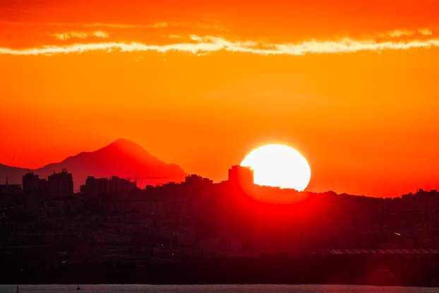 Kaštela: Prvi izlazak sunca u 2026. godini