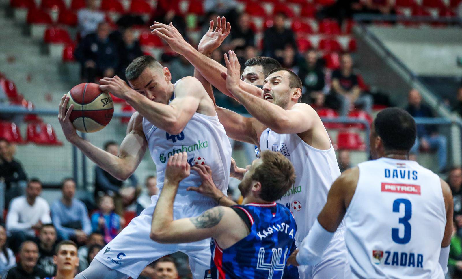 Zagreb: Cibona i Zadar susreli se u 25. kolu ABA lige