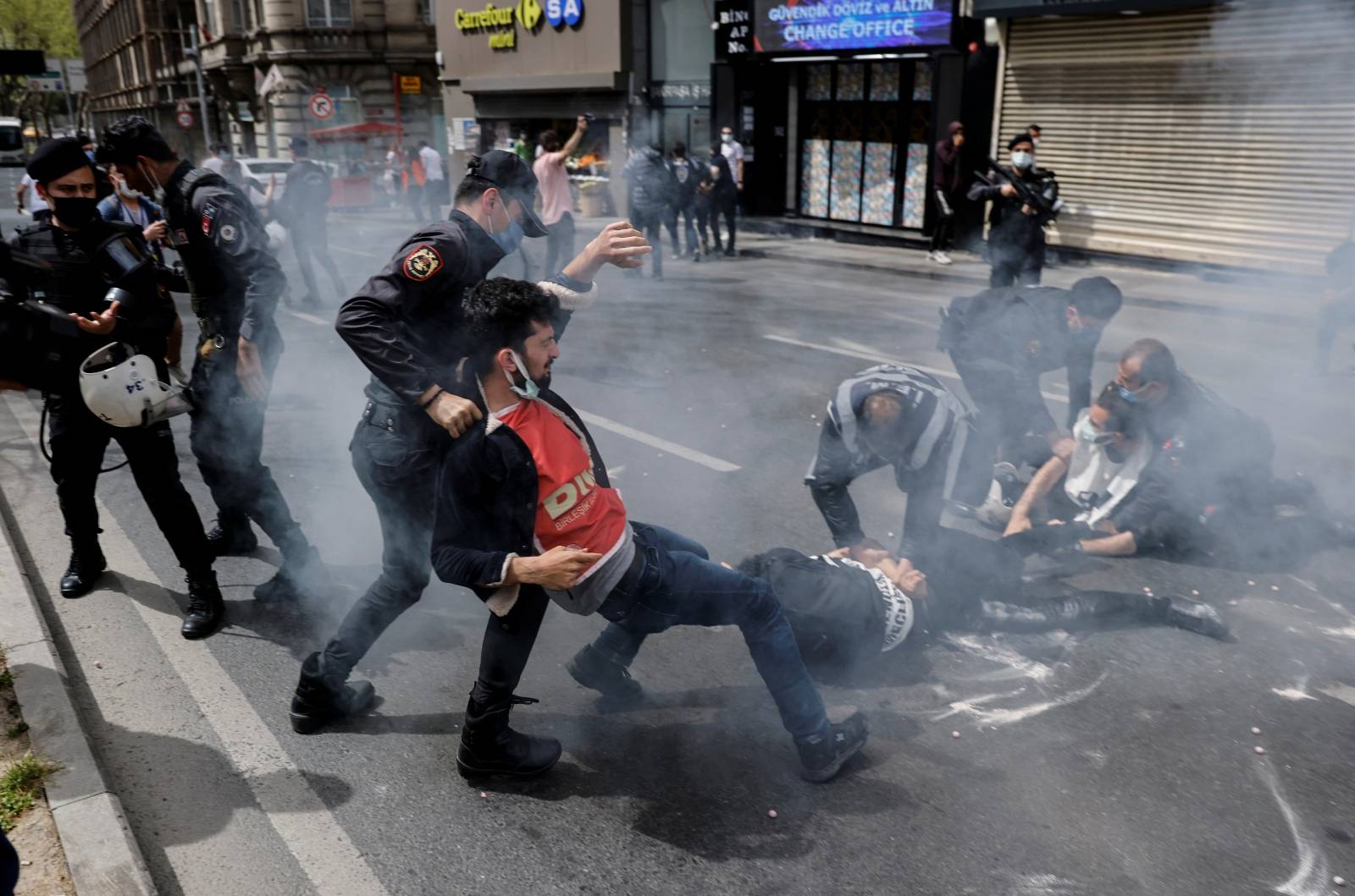 May Day demonstration in Istanbul