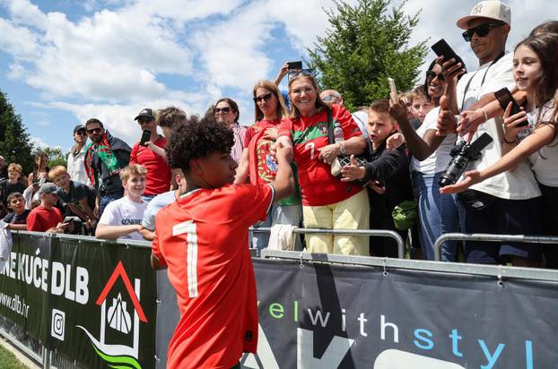 Sveti Martin na Muri: Cristiano Ronaldo Junior s bakom slavio nakon utakmice