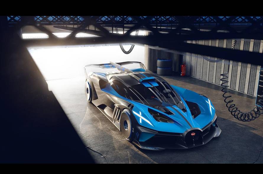 Nevjerojatni Bugatti Bolide s 1850 KS je brži i od Formule 1