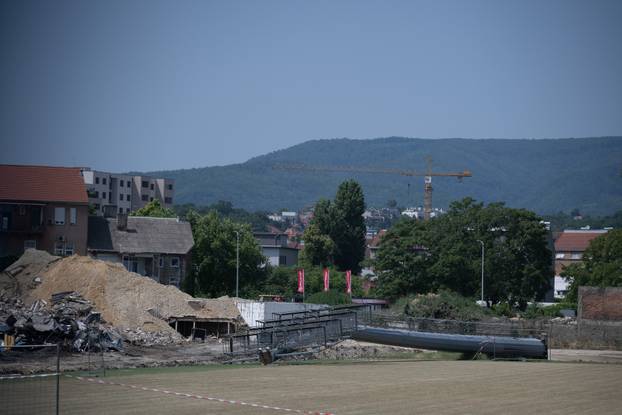 Zagreb: Rušenje stadiona u Kranjčevićevoj
