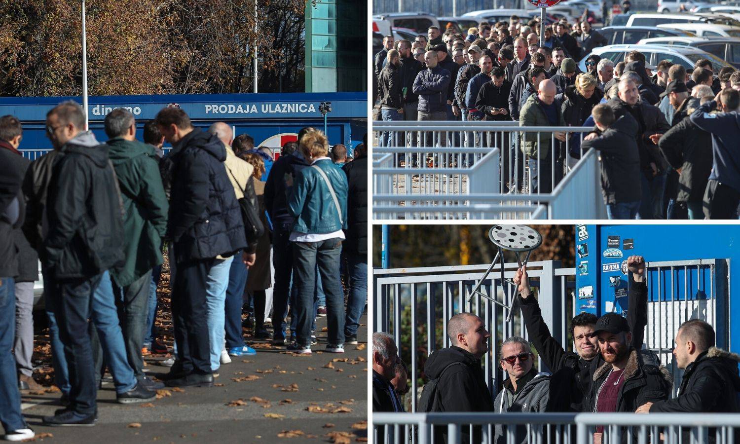 Kreće 'modro ludilo': Ogromni redovi za karte i put u Milano