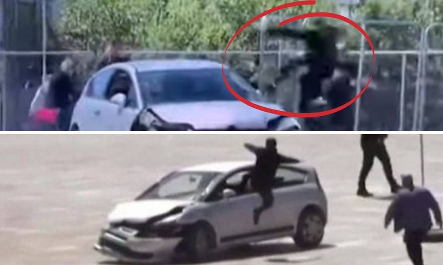 VIDEO Prolaznik superheroj! Uletio kroz prozor nadrogiranog vozača i spasio sve na trgu