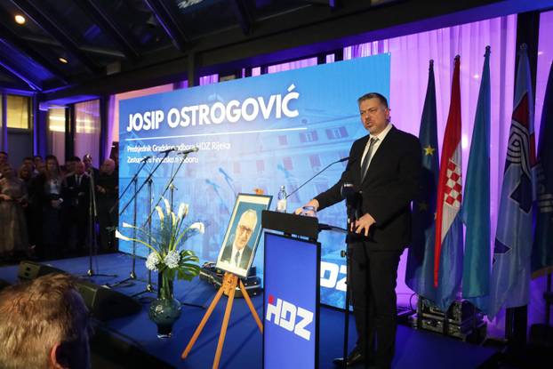 Rijeka: Premijer Plenković na proslavi 36. godišnjice osnutka HDZ-a