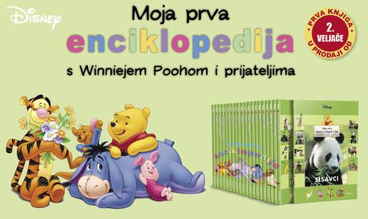 Kolekcija knjiga Moja prva enciklopedija s Winniejem Poohom i prijateljima