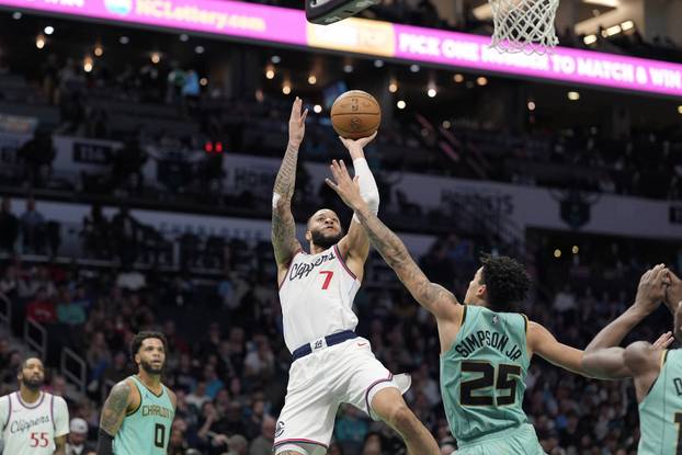NBA: Los Angeles Clippers at Charlotte Hornets