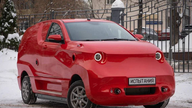 Koji 'ljepotan': Ovo je Amber, novi električni auto iz Rusije