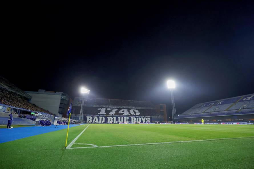 Zagreb: Navijači na utakmici GNK Dinamo - Celta Vigo