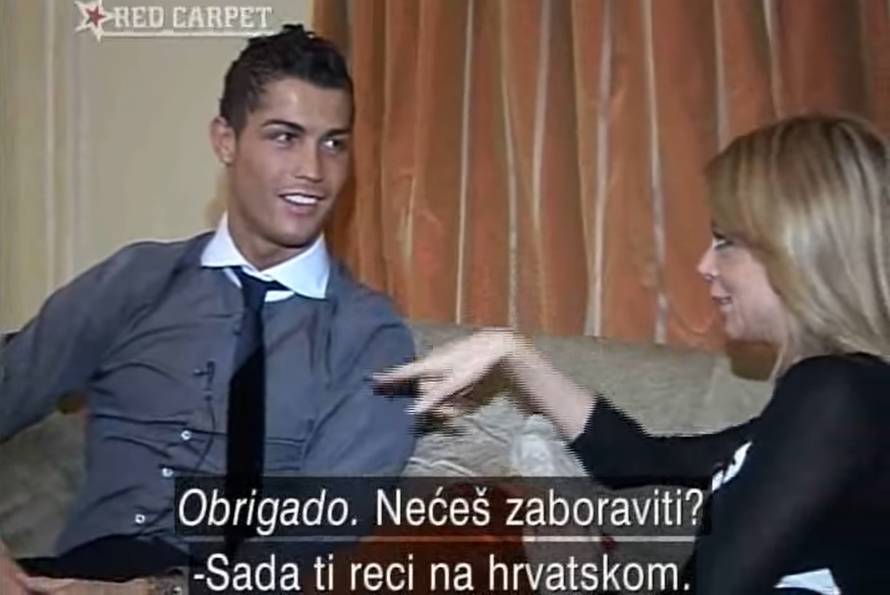 Legenda Reala nije jedini kojem je Fani zapela za oko: Ronaldo joj 'uletio' za vrijeme intervjua