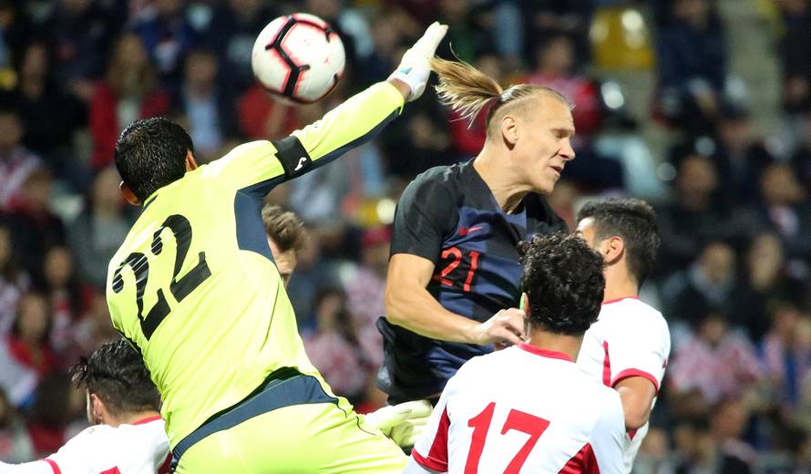 Rijeka: Susret Hrvatske i Jordana u prijateljskoj utakmici