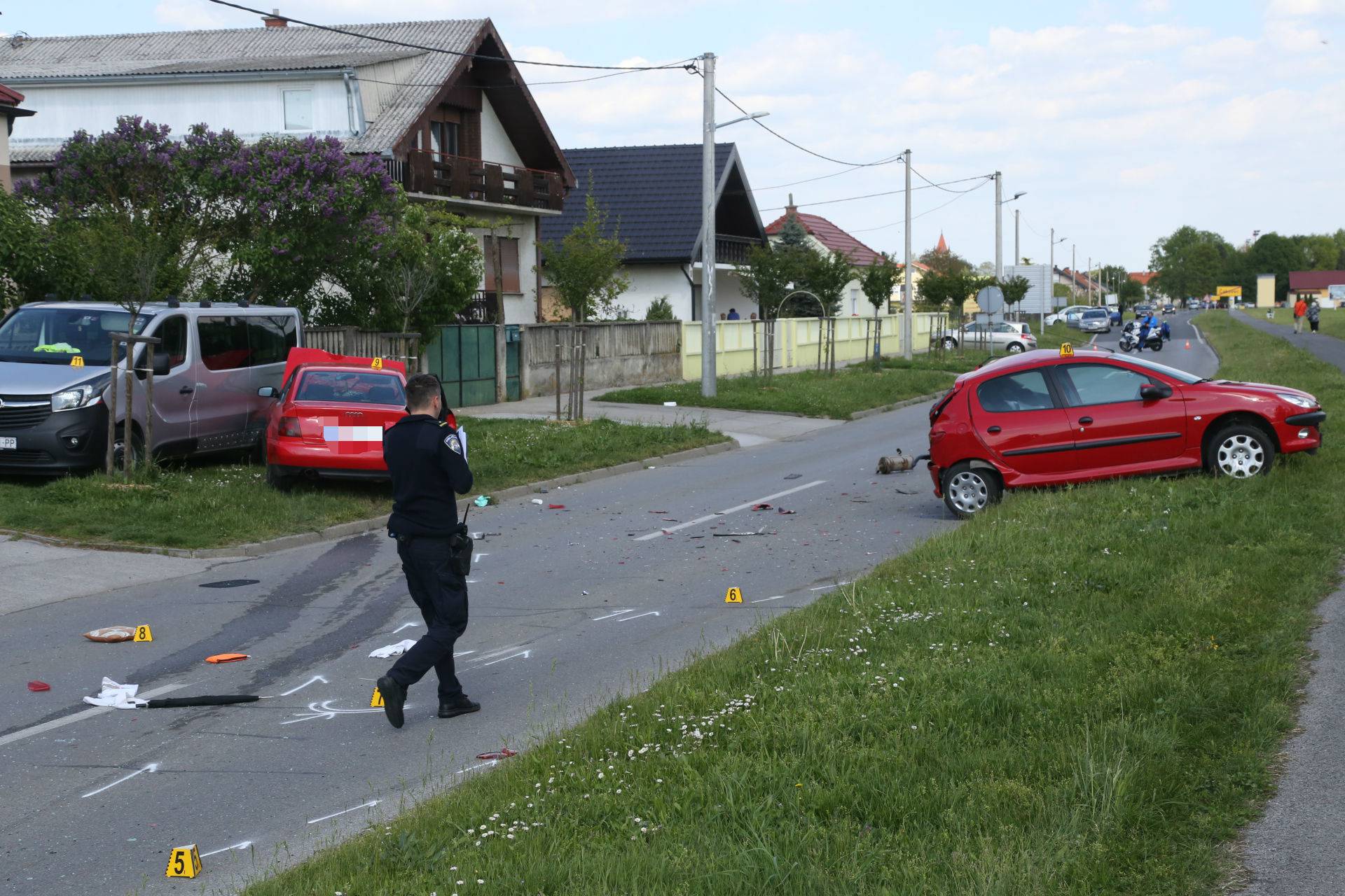 Sudar u Čakovcu: Troje ljudi je ozlijeđeno, vozačica je poginula