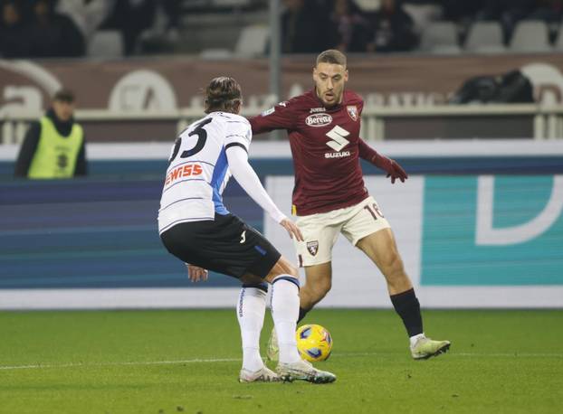 Italian soccer Serie A match - Torino FC vs Atalanta BC