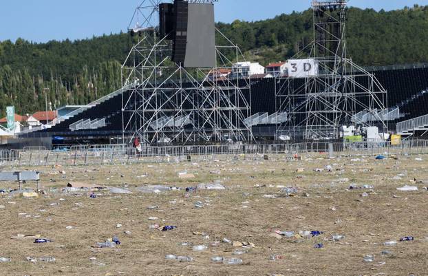 Jutro nakon koncerta Marka Perkovića Thompsona na sinjskom hipodromu