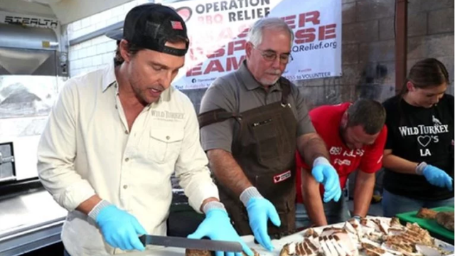 Kuhar McConaughey: Spremio čak 800 obroka za beskućnike