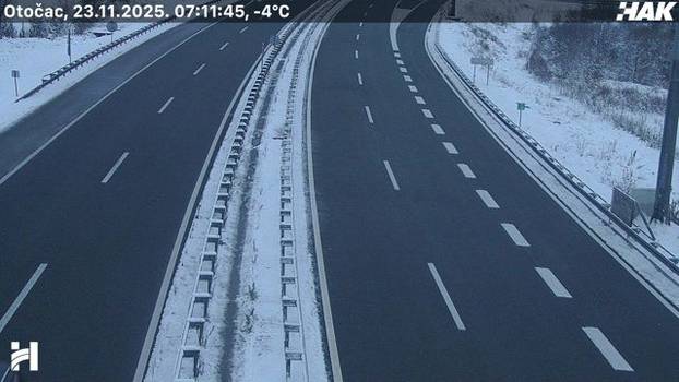 HAK: Snijeg ne pada, autoceste su očišćene. Upozorenje za ove dijelove Hrvatske