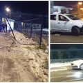 VIDEO Potjera u Zagrebu, jurio u ukradenom autu: 'Probio je ogradu, bilo je puno policije'