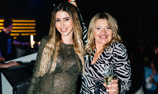 FOTO Ispod prozirnog outfita se vidio i grudnjak: Evo kako je Antea Kod&zcaron;oman tulumarila...